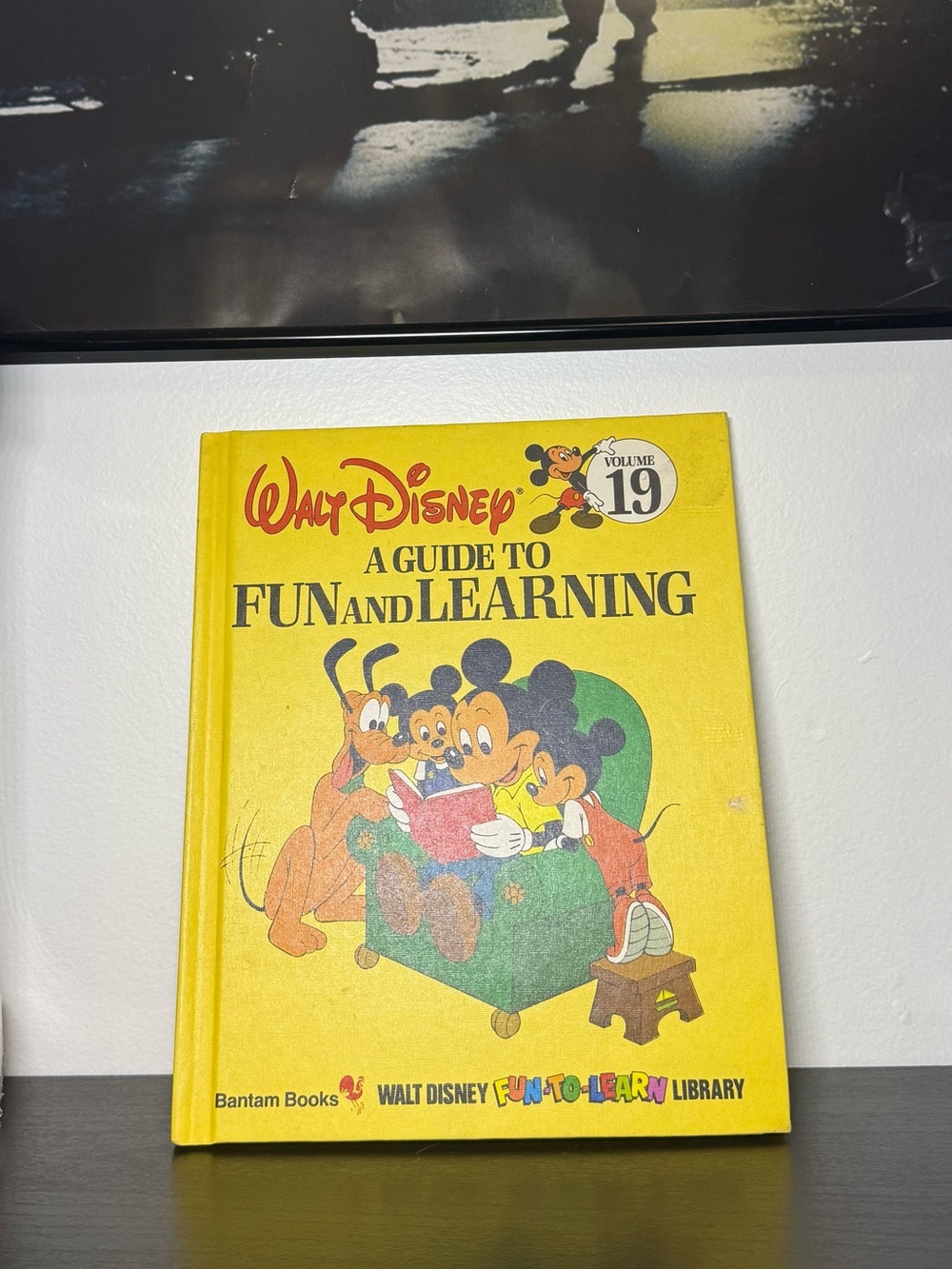 New Vintage 1983 Disney A Guide To Fun And Learning Hard Cover Book
